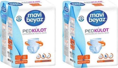 Ped Emici Külot Hasta Bezi 30'Lu Xlarge- Ekstra Büyük Boy Paket 60 Adet