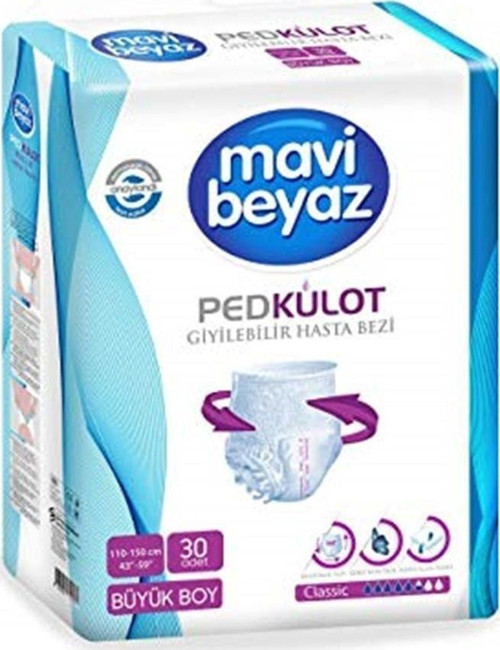 Ped Emici Külot Hasta Bezi Large Büyük