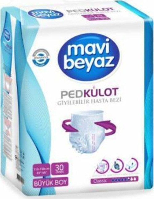 Ped Külot Hasta Bezi Large 30'Lu Yetişkin Bezi