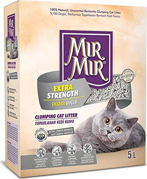 Aktif Karbon Premium Kutu Kedi Kumu 5 Litre