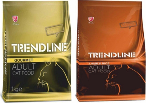 2'Li Paket Gurme 1 Kg + Kuzu Etli Pirinçli 1 Kg Yetişkin Kedi Maması
