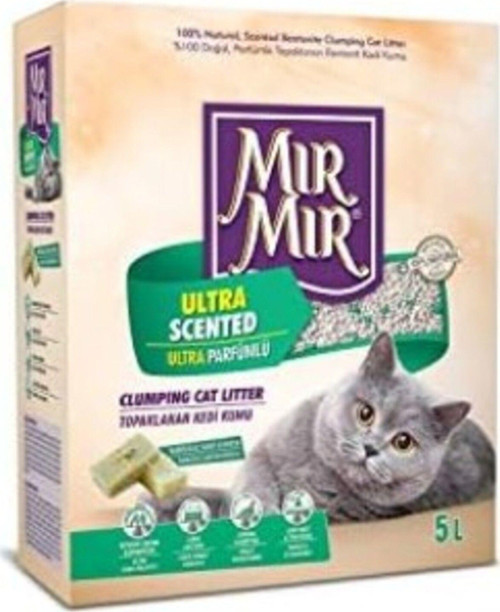 Ultra Scented Kedi Kumu 5 Litre Premium Kutu