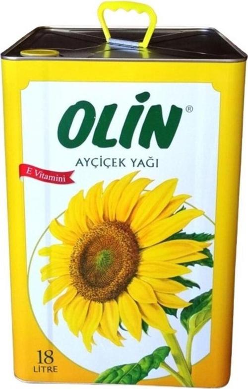 Ayçiçek Yağı E-Vitamin 18 Lt Teneke
