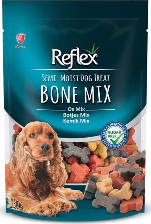 Semi Moist Mini Mix Kemik Köpek Ödül Maması 150 Gr