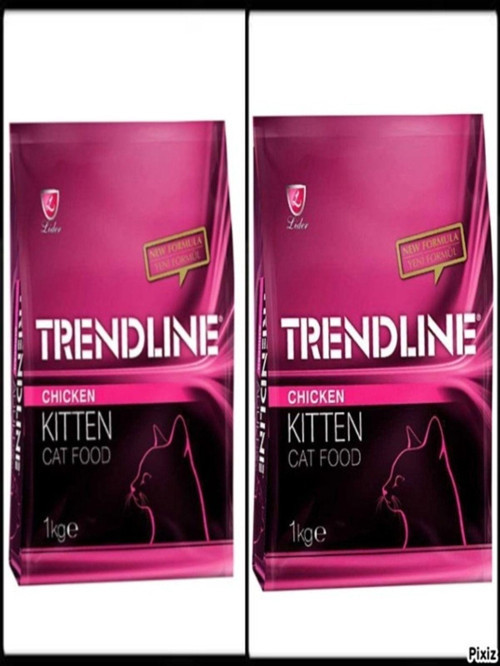 Tavuklu Yavru Kitten Kedi Maması 1 Kg X 2 Adet