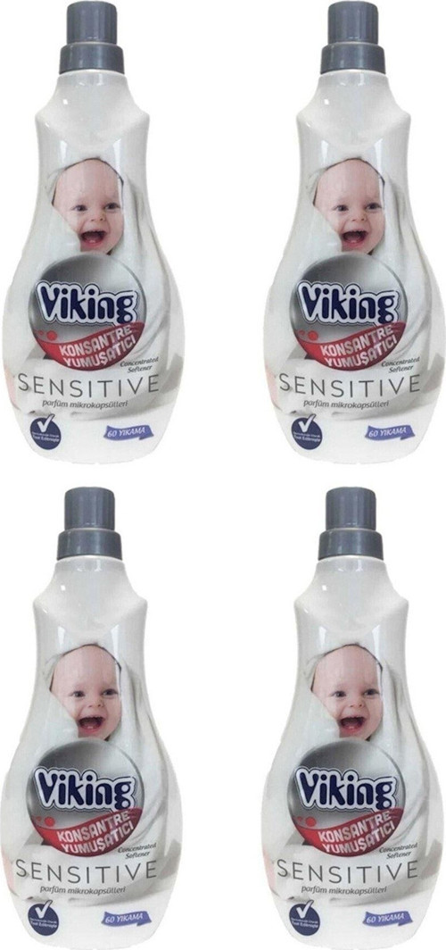 Sensitive Konsantre Çamaşır Yumuşatıcı 1440 Ml X 4 Adet