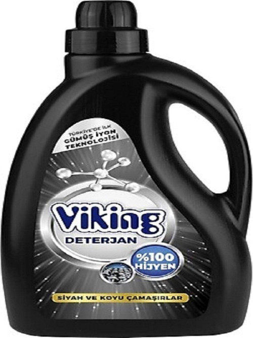 Sıvı Çamaşır Deterjanı Siyah Ve Koyu Çamaşırlar 2700 Ml