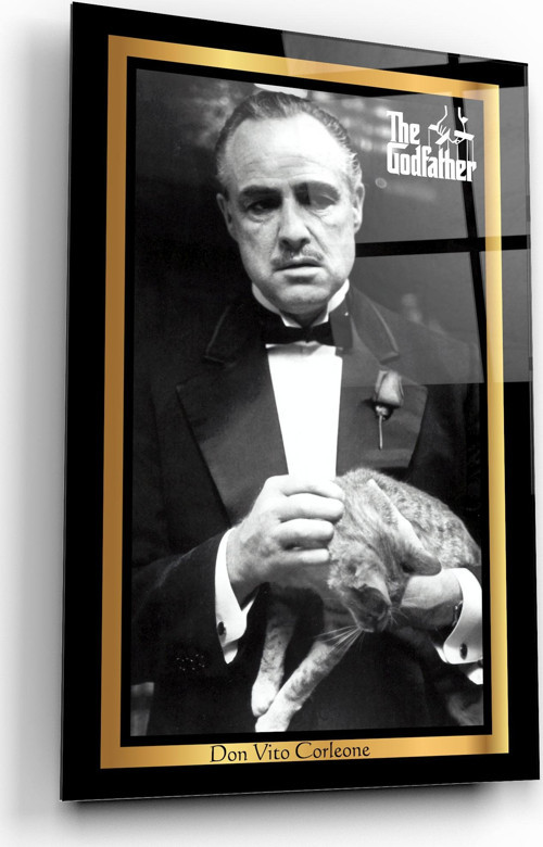 The Godfather Cam Tablo | Hediyelik, Dekoratif, Ofis, Mutfak