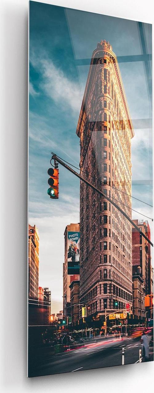 Flatiron Panoramik Cam Tablo | Hediyelik, Dekoratif, Ofis, Mutfak 