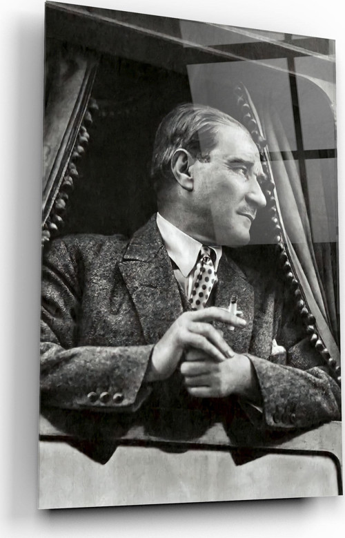 Atatürk Cam Tablo | Hediyelik, Dekoratif, Ofis, Mutfak