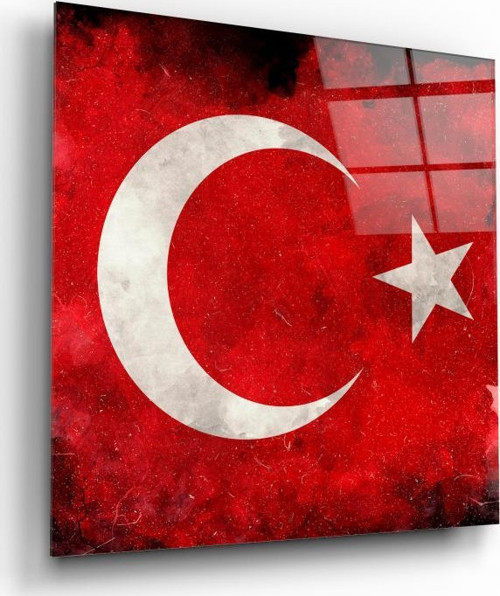 Bayrak Cam Tablo | Hediyelik, Dekoratif, Ofis, Mutfak