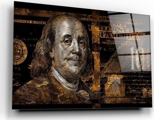 Dolar Cam Tablo | Hediyelik, Dekoratif, Ofis, Mutfak 