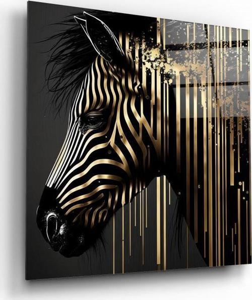 Zebra Cam Tablo | Hediyelik, Dekoratif, Ofis, Mutfak 