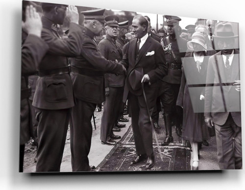Atatürk Cam Tablo | Hediyelik, Dekoratif, Ofis, Mutfak