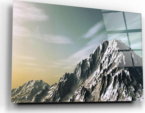 Dağ Cam Tablo | Hediyelik, Dekoratif, Ofis, Mutfak