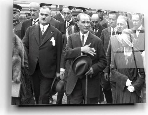 Atatürk Cam Tablo | Hediyelik, Dekoratif, Ofis, Mutfak 