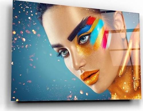 Kadın Cam Tablo | Hediyelik, Dekoratif, Ofis, Mutfak