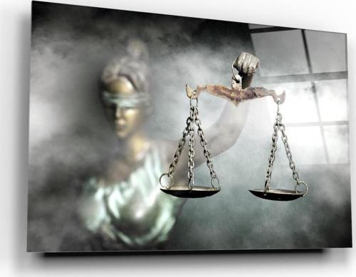 Themis Heykeli Cam Tablo | Hediyelik, Dekoratif, Ofis, Mutfak 