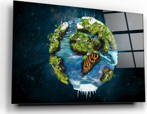 World Cam Tablo | Hediyelik, Dekoratif, Ofis, Mutfak