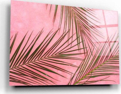 Yapraklar Cam Tablo | Hediyelik, Dekoratif, Ofis, Mutfak
