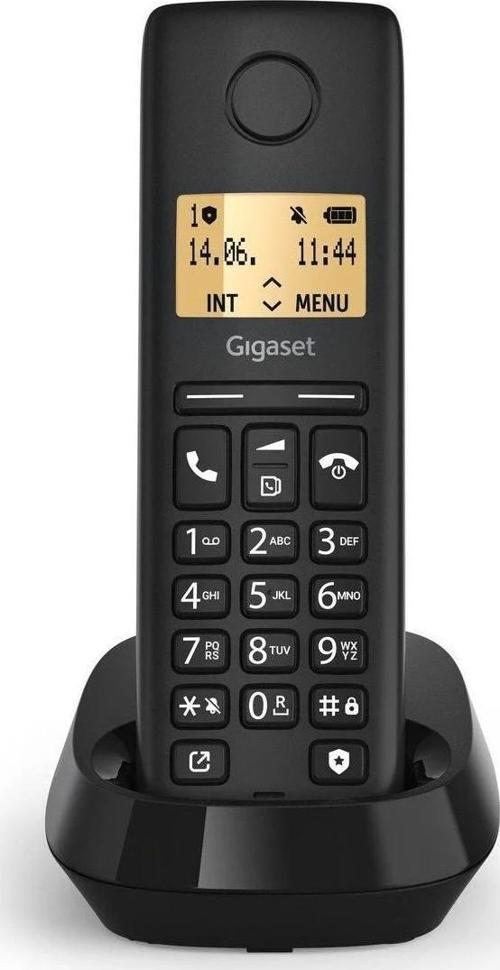 Pure 100 Kablosuz Dect Telsiz Telefon Siyah