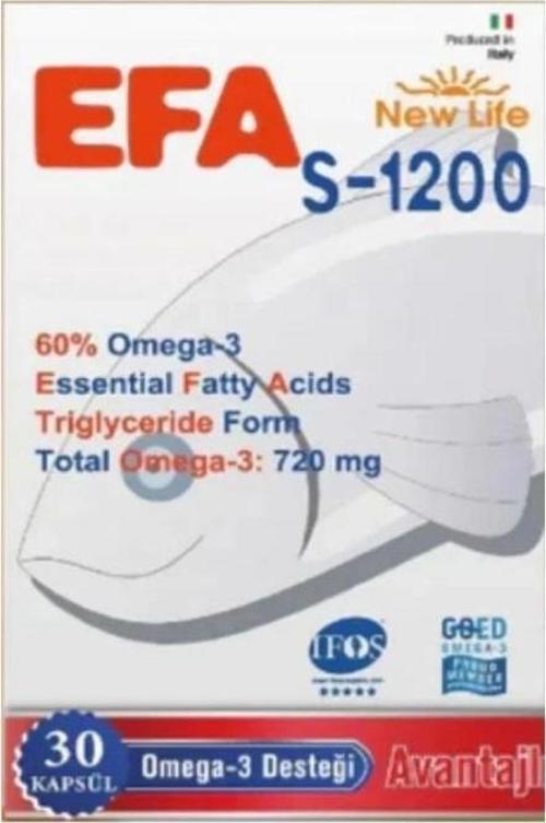 Efa S-1200 30 Softgel Kapsül
