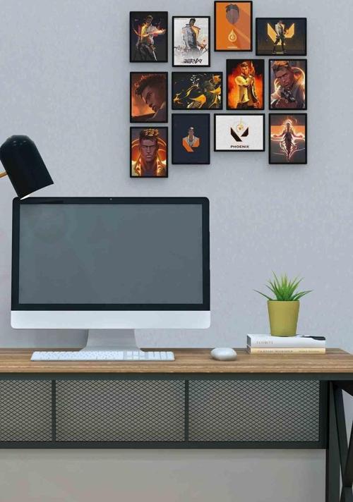 Phoneix 12 Parça Mdf (ahşap) Tablo Ofis Boyu 