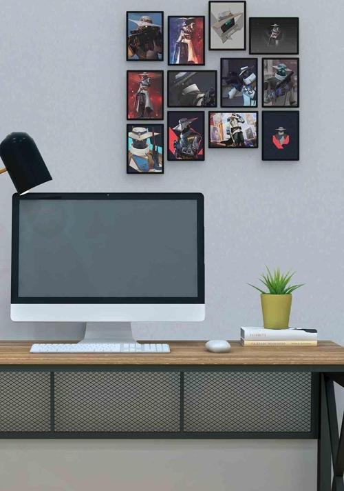 Cypher 12 Parça Mdf (ahşap) Tablo Ofis Boyu 