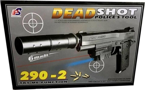 Oyuncak Tabanca Lazerli Boncuklu Rs88772