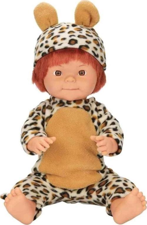 Bebelou Hayvan Kostümlü Bebek Set 40Cm