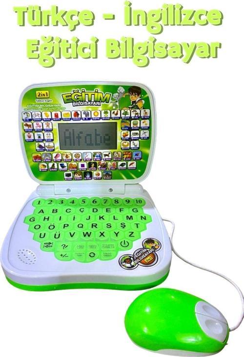 Ben 10 Eğitici Oyuncak Bilgisayar Oyuncak Laptop Türkçe İngilizce 100 Fonksiyonlu