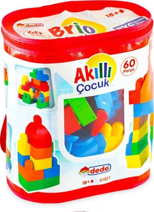 Askılı Çantada Ilk Yapılarım 60 Prç Büyük Yapı Blokları 01022