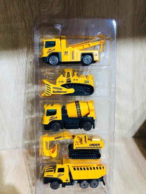 İnşaat Araçları Metal 5 Parça