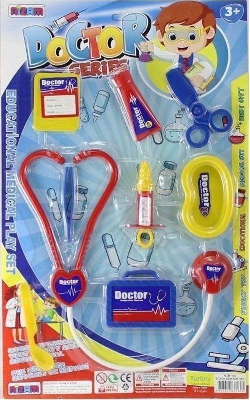 Doctor Series Oyuncak Doktor Seti Büyük Boy Eğitici Medikal Oyun Seti