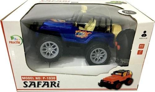 Çocuk Safari Arazi Aracı Uzaktan Kumandalı Yarım Fonksiyon ( Ileri Geri) Oyuncak Jeep Jip Araba