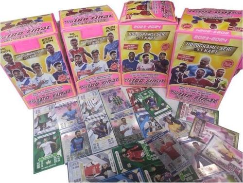 %100 Final Dünya Yıldızları 2+1 Hologramlı Seri Yeni Seri Son Transferler Oyun Kağıtları