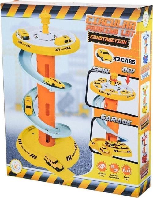 Dönen Inşaat Garaj Oyun Seti