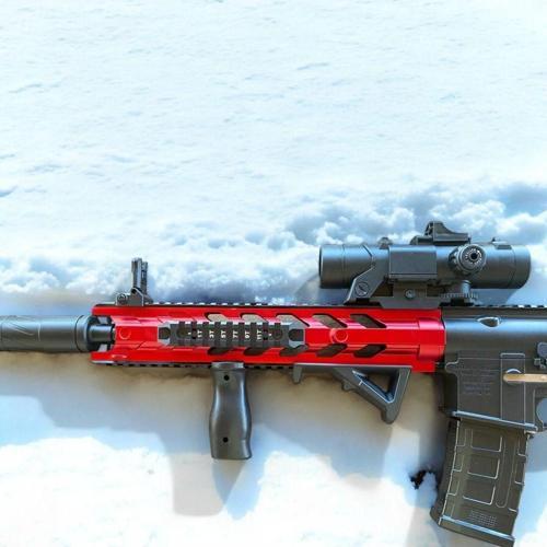 M416 Gel Blaster Uzun Menzilli Jel Tabancası Kırmızı