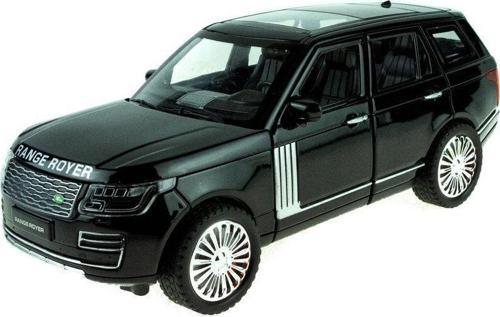 1:24 Ölçek Metal Model Super Suv Çek Bırak Işıklı Sesli Siyah