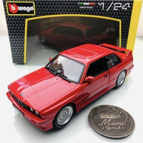 1988 Bmw M3 (E30) Red 1:24 Ölçek