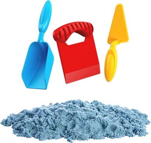 Aksesuarlı Yeşil Kinetik Oyun Kumu (1000 Gr.) - Art Craft Kinetik Kum Seti - Art Sand Kumu