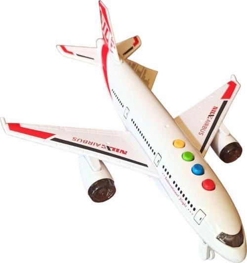 Hayallerinizdeki Uçuşa Hazır Olun! 22 Cm Metal Sesli Işıklı Yolcu Uçağı İle Maceralar Başlıyor!