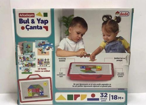 Bul Yap Arkadaşım Bul Yap Çanta My Friend Find Build Bag