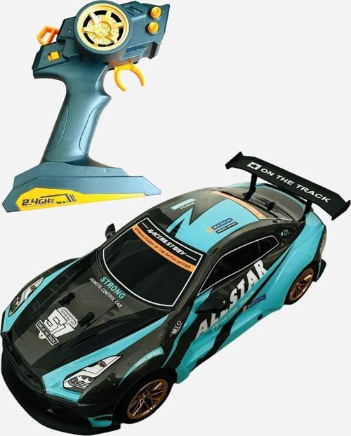 Dev Boy Kumandalı Işıklı Drift Atan Hızlı Yarış Arabası 1:10 Ölçek