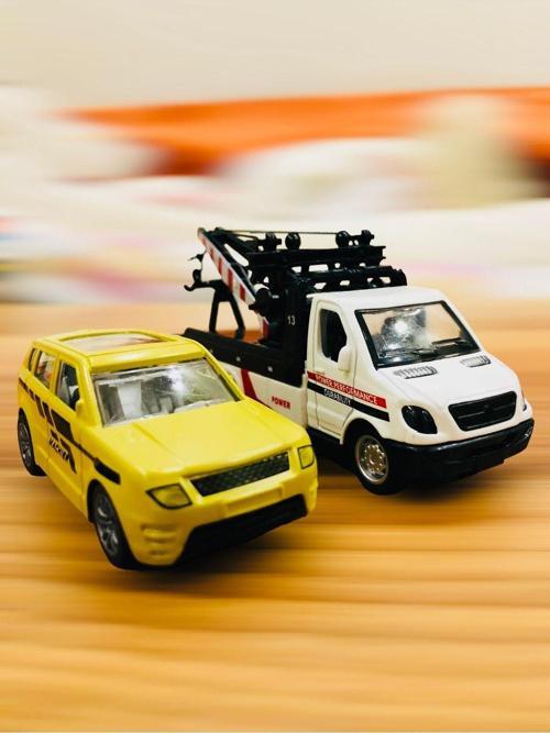 Die Cast Oyuncak Metal Arabalı Çekici Araç