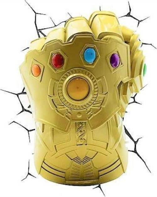 Thanos'Un Oyuncak Işıklı Sesli Eldiveni - Sonsuzluk Eldiveni