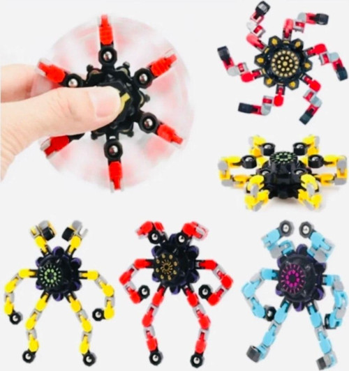 Transformers Stres Çarkı Dönüşeiblen Fidget Spinner Stres Çarkı