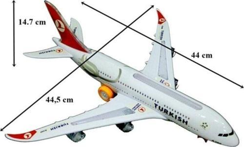 Uçak A380 Kutulu Pilli Işıklı Aırbus A380 Uçak