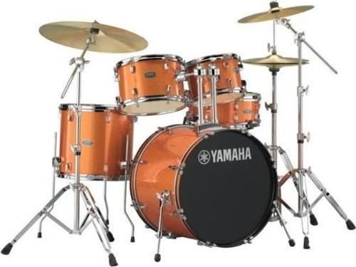 JRDP0F5ORGCPSET Rydeen 20" Akustik Davul (Orange Glitter)