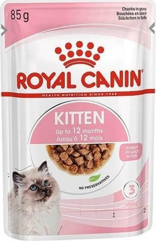 Pouch Kitten Gravy Yavru Kedi Konservesi 12 Adet 85 Gr - Petshopundan